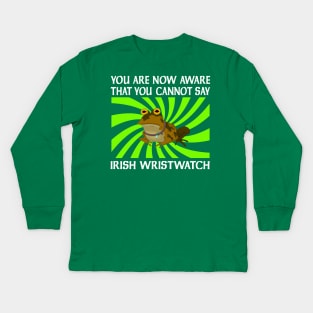 IRISH WRISTWATCH Kids Long Sleeve T-Shirt